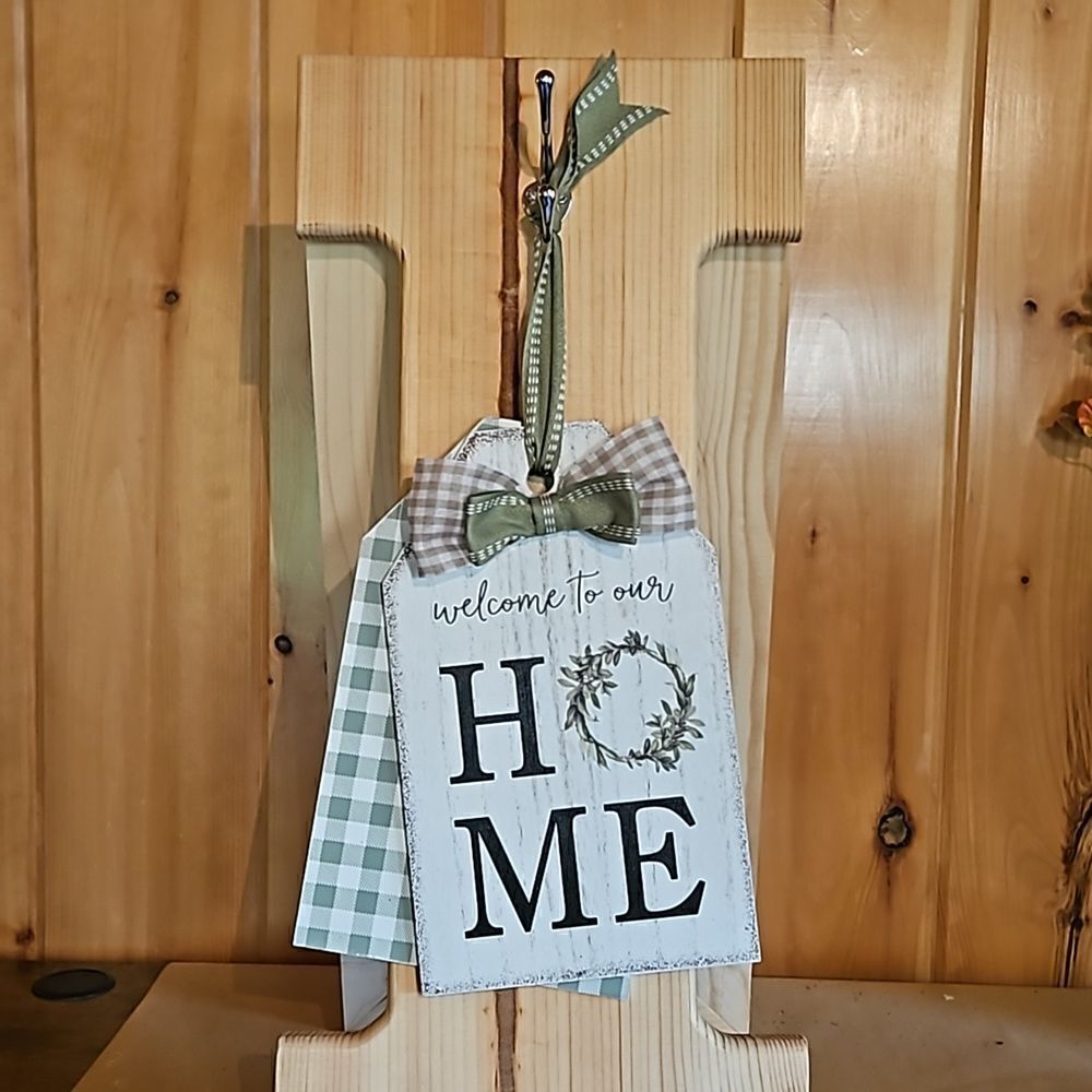 Welcome To Our Home Sign - Picture 3 of 8